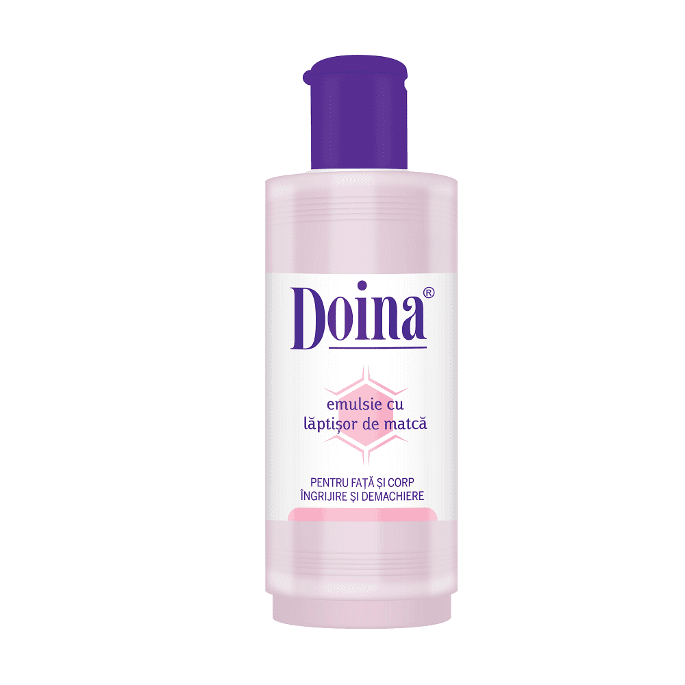 Crema Doina de Farmec con jalea real — cosmética tradicional rumana