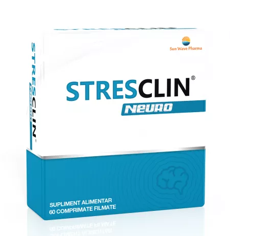 Stresclin Neuro, 60 comprimate, Sun Wave Pharma ESPANA