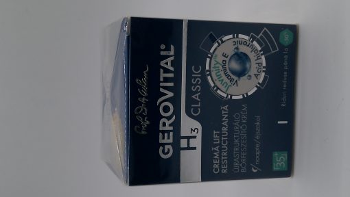 Crema lift restructuranta de noapte 35+ H3 Evolution, 50 ml, Gerovital 1