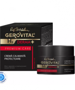 Crema calmanta protectoare H3 Derma+ Premium Care, 50 ml, Gerovital