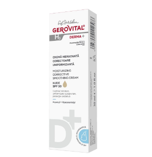 Crema hidratanta corectoare uniformizanta Gerovital H3 Derma30 ml Gerovital SPF 30