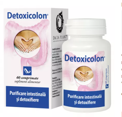 Detoxicolon 60 compr Dacia Plant