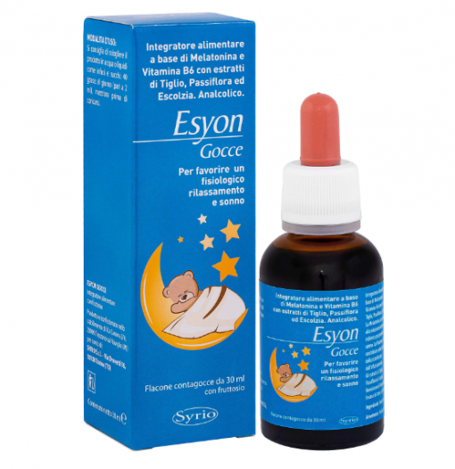 ESYON, Picaturi pentru somnul linistit al bebelusilor, 30 ml, SYRIO