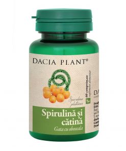 Spirulina si Catina Dacia Plant 60 capsule