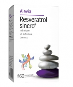 Resveratrol Sincro, 60 comprimate, Alevia
