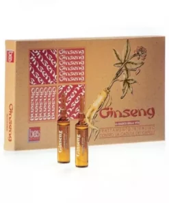 Tratament contra caderii parului Ginseng, 12 fiole, Bes Beauty & Science