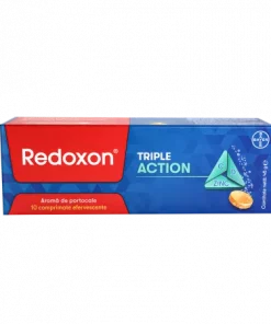 Redoxon Triple Action Vitamina C, D si Zinc, 10 comprimate, Bayer