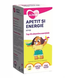 Sirop apetit si energie, 150 ml, Alinan