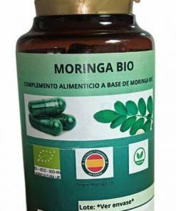 Moringa ecológica 180 cápsulas puras
