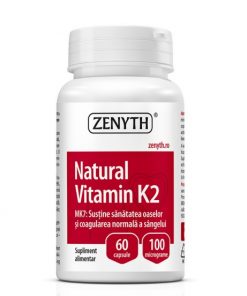 Natural Vitamina K2, 60 capsule, Zenyth