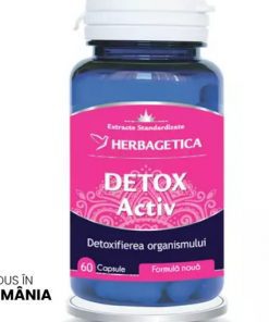 Detox Activ 60 comprimate Herbagetica