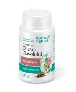 Extract de Gheara Diavolului, 30 capsule, Rotta Natura