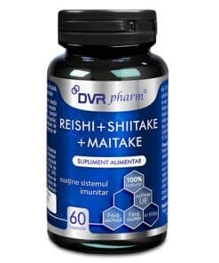 Reishi + Shiitake + Maitake 60 cápsulas – DVR Pharm